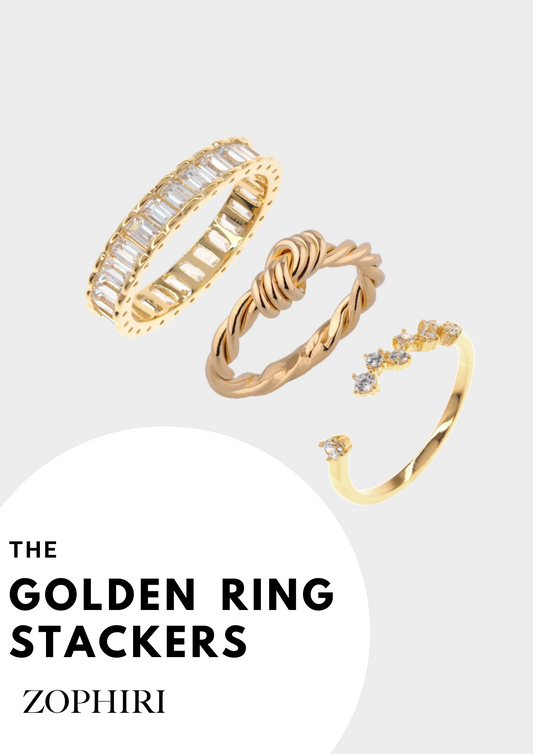 Gold Ring Stackers